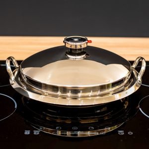 Comal con tapa de 32 cm